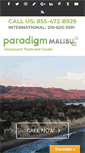 Mobile Screenshot of paradigmmalibu.com